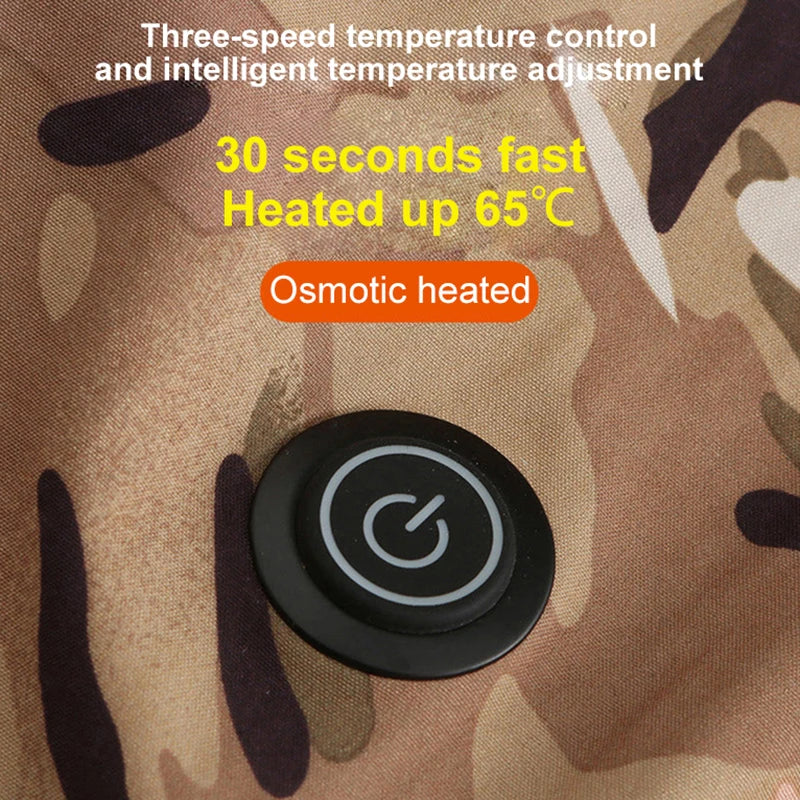 Camoflauge Electric Heating Jacket