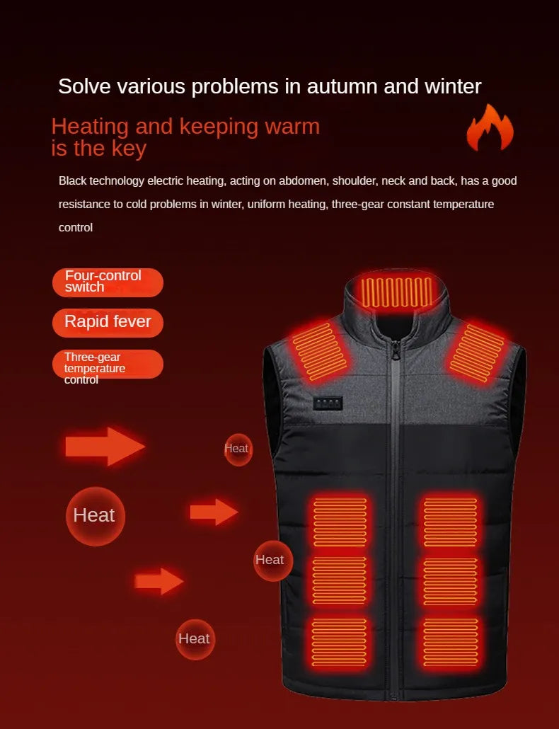 21 Zone Heated Vest